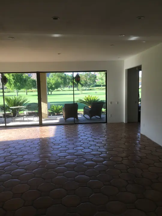 Decorative Concrete Floor Patterned Detail La Quinta Ca