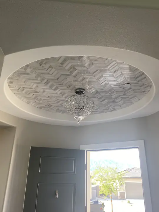 Painted Entry With Domed Ceiling La Quinta Ca
