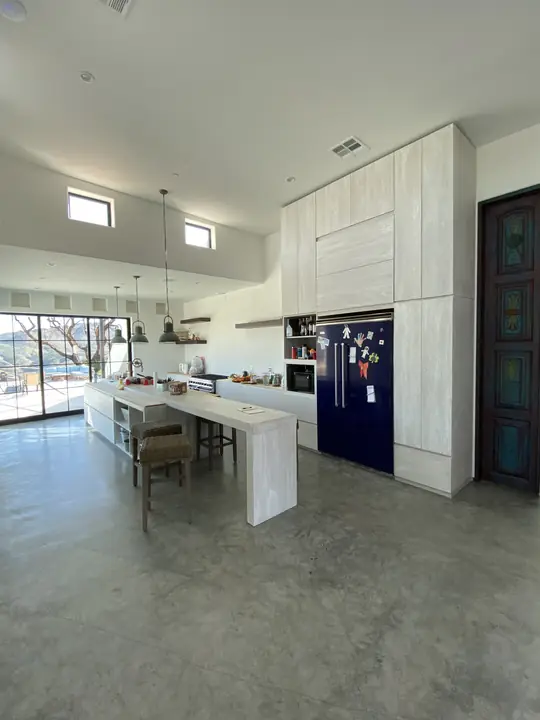 Painted Modern Open Plan Interior La Quinta Ca