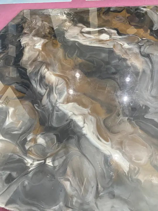 Swirled Metallic Epoxy Floor Coating La Quinta Ca